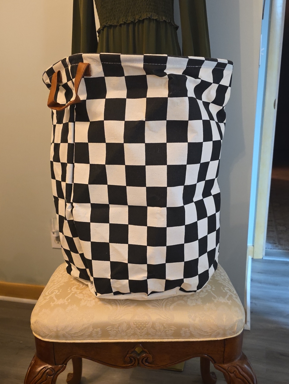 Collapsable Canvas Laundry Hamper